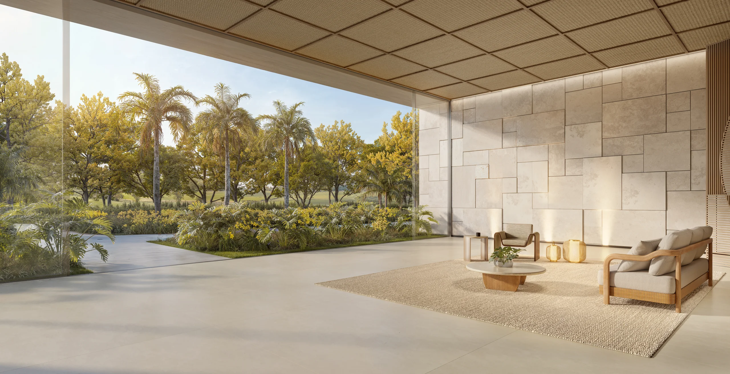 Lobby Monumental — Torres Taormina & Positano