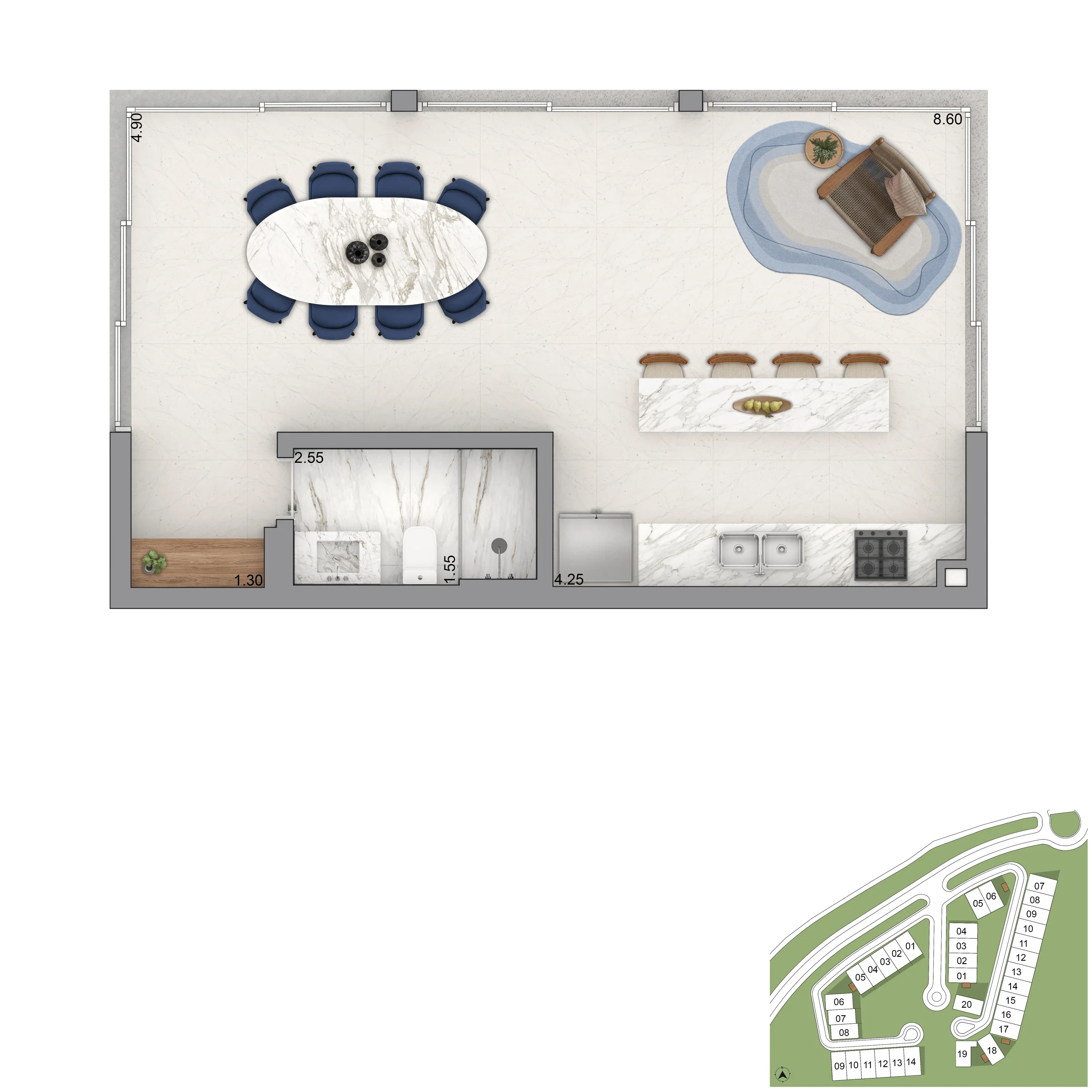 PLANTA ANEXO GOURMET P5