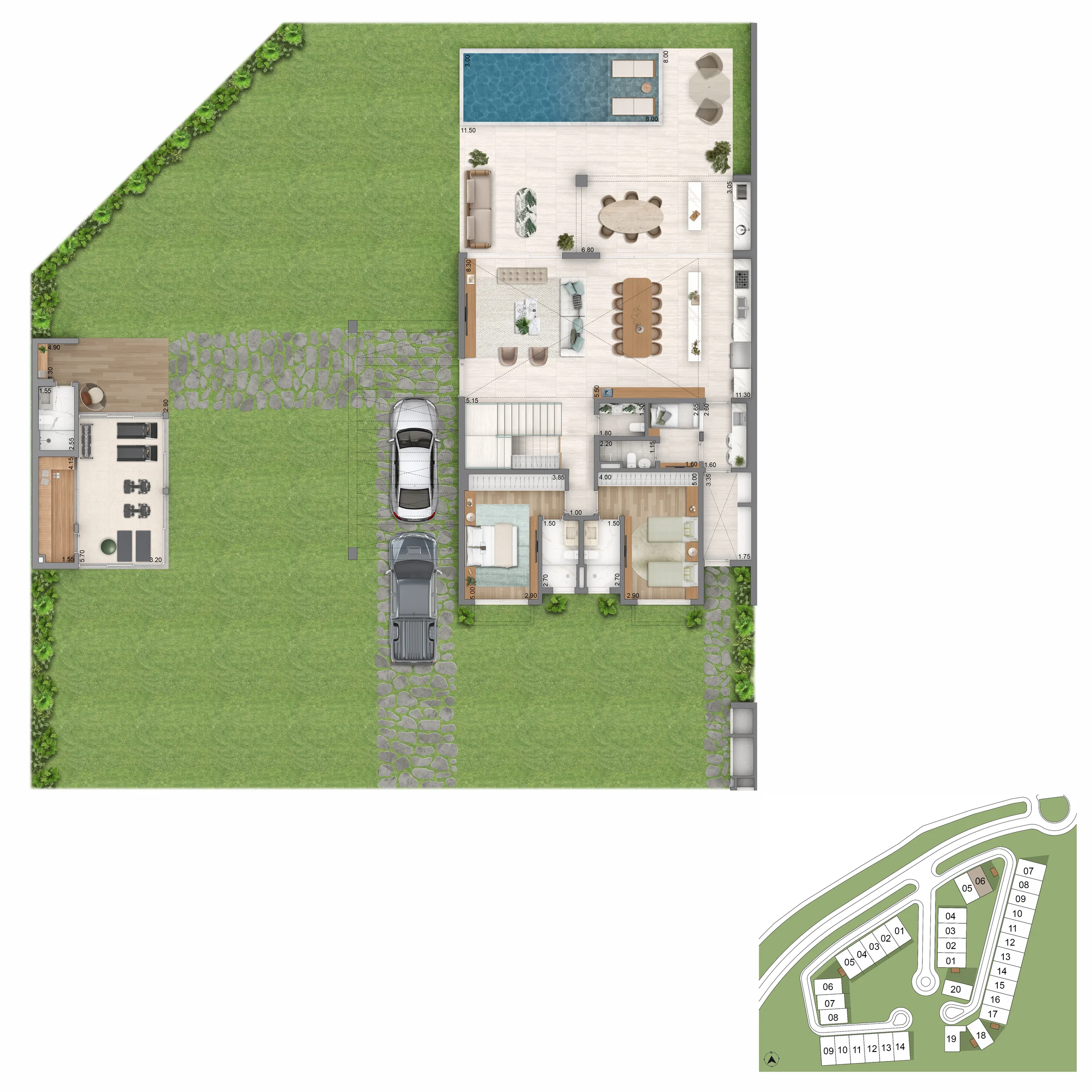 PLANTA CASA ANEXO P6
